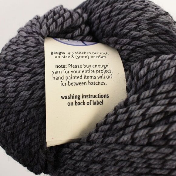 Blue Moon Fibre Arts Twisted Merino Yarn Hand Dyed 560 Yds Smoke On The Water - Picture 4 of 4